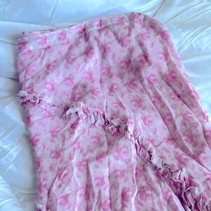 Loveshackfancy 🌸 Floral Pink Women's Skirt